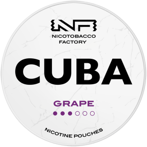 CUBA WHITE – Grape - 16mg/g