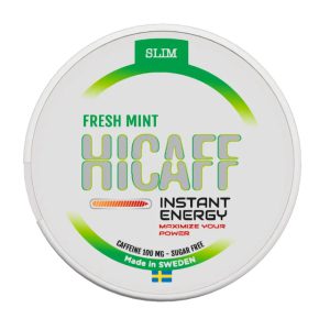 HICAFF Energy Pouches – Fresh Mint - 100mg/g